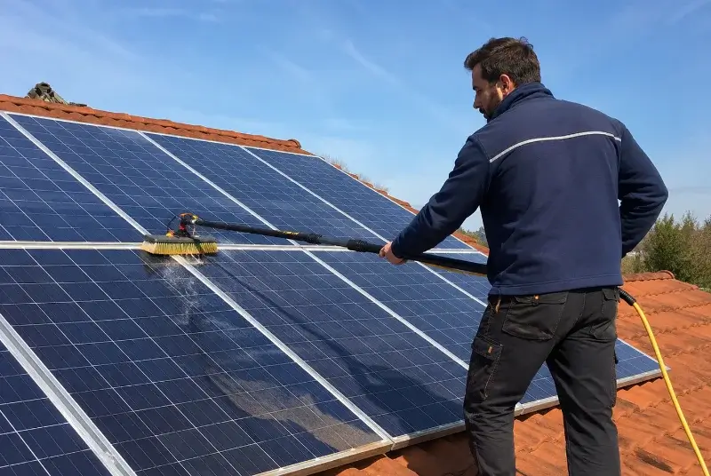 Nettoyage et entretien de panneaux solaires aux Chères