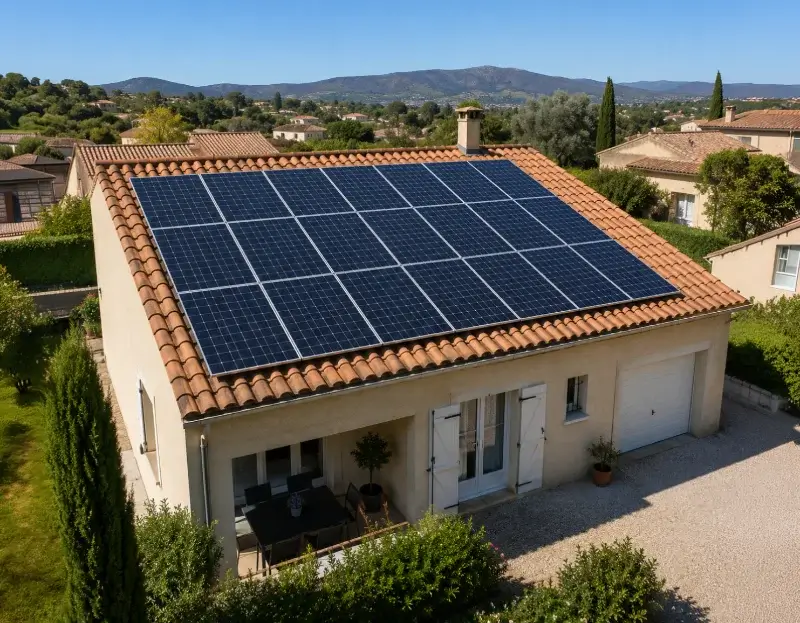 Prime à l'autoconsommation panneaux solaires Les Chères — aide financière de l'État